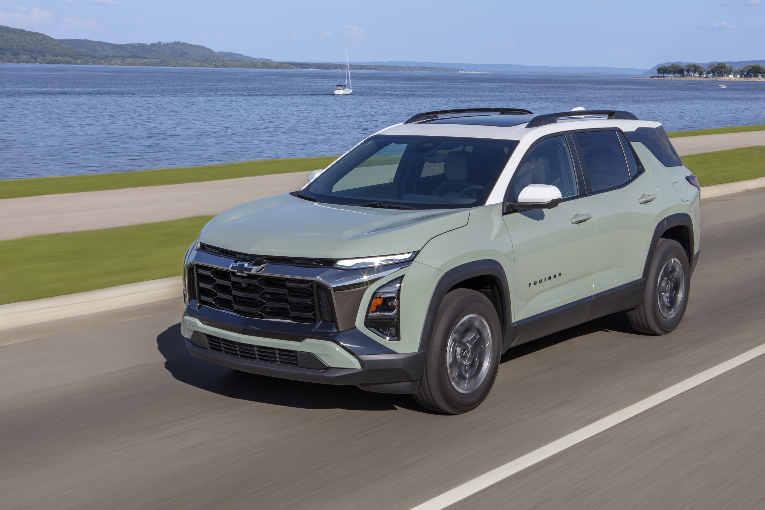 2026 Chevrolet Equinox on the road