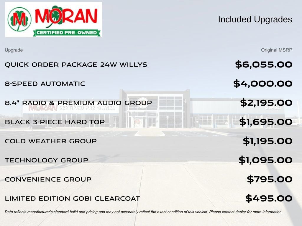 2022 Jeep Wrangler Willys 4x4