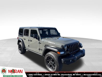 2022 Jeep Wrangler Unlimited Willys 4x4