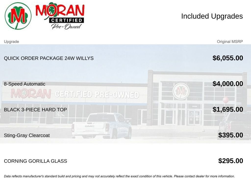 2022 Jeep Wrangler Unlimited Willys 4x4