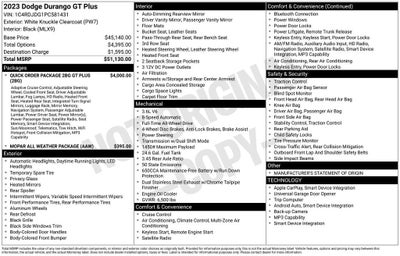 2023 Dodge Durango GT Plus