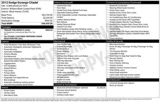 2012 Dodge Durango Citadel