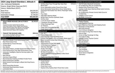 2024 Jeep Grand Cherokee L Altitude X 4x4
