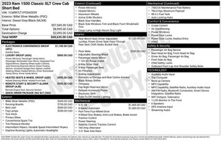 2023 RAM 1500 Classic SLT