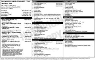 2022 RAM 1500 Classic SLT