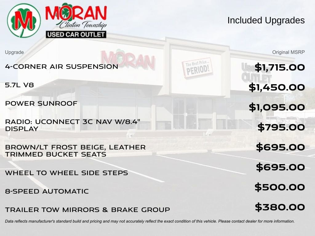 2017 RAM 1500 Laramie Crew Cab 4x4 5'7" Box