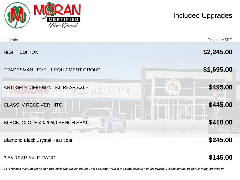 2024 RAM 1500 Tradesman Crew Cab 4x4 5'7" Box