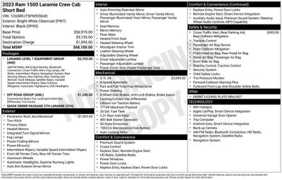 2023 RAM 1500 Laramie