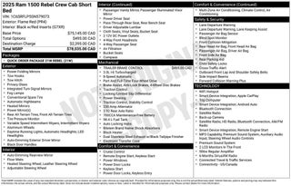 2025 RAM 1500 Rebel