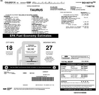 2011 Ford Taurus SEL