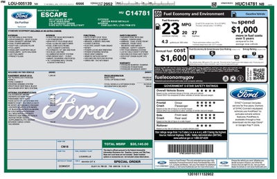 2017 Ford Escape SE