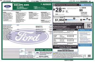 2024 Ford Escape ST-Line