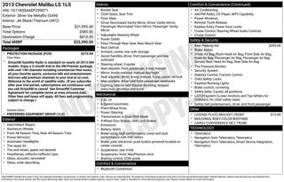 2013 Chevrolet Malibu LS