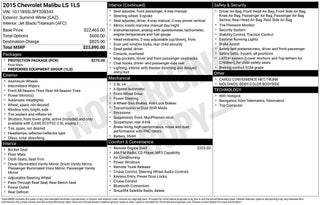 2015 Chevrolet Malibu LS