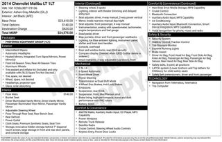 2014 Chevrolet Malibu LT