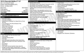 2015 Chevrolet Malibu LT
