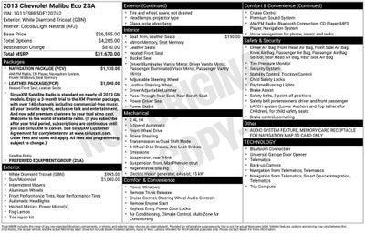 2013 Chevrolet Malibu ECO