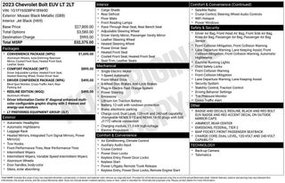 2023 Chevrolet Bolt EUV LT Redline