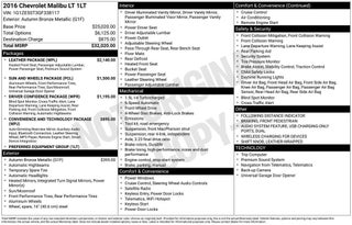 2016 Chevrolet Malibu LT