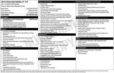 2016 Chevrolet Malibu LT