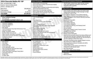 2024 Chevrolet Malibu RS