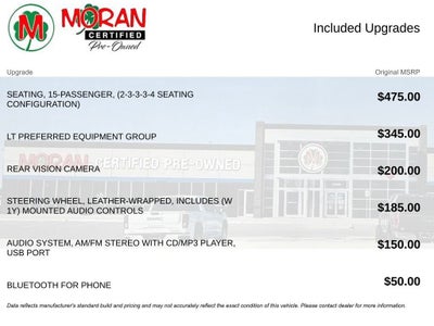 2017 Chevrolet Express Passenger 3500 LT