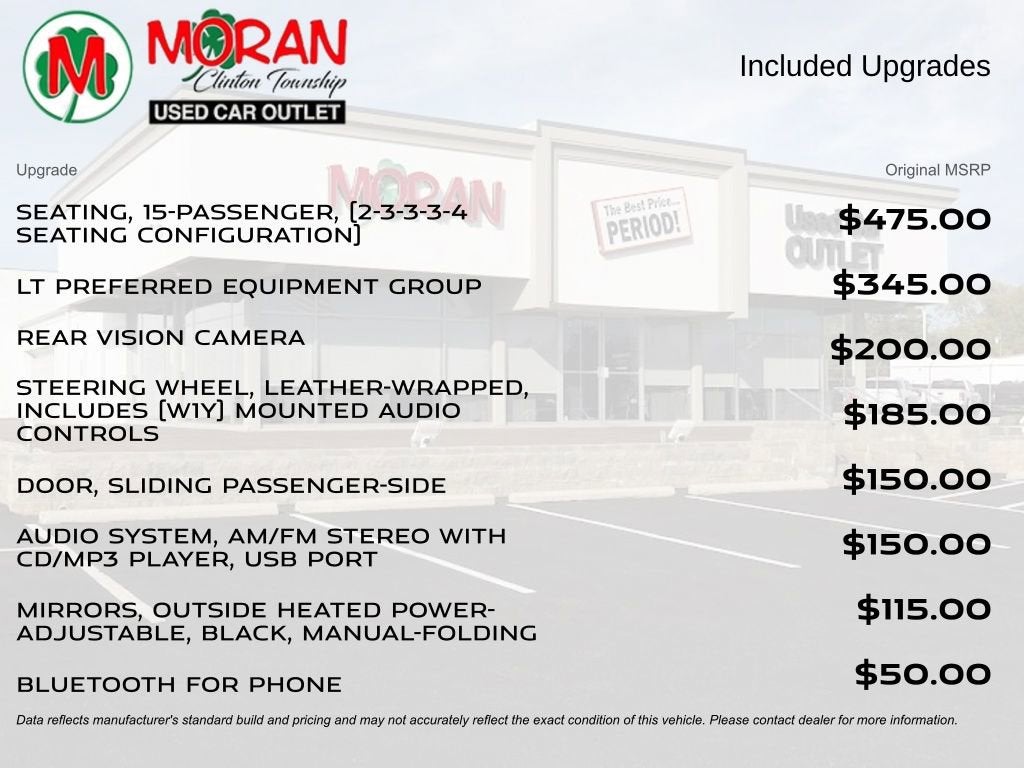 2017 Chevrolet Express Passenger 3500 LT