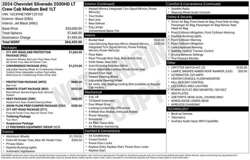 2024 Chevrolet Silverado 2500 HD LT