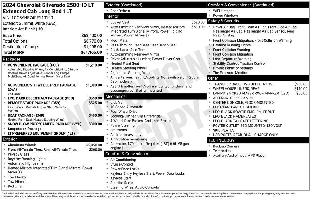 2024 Chevrolet Silverado 2500 HD LT