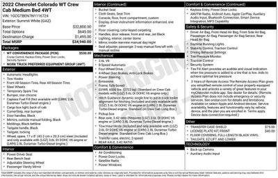 2022 Chevrolet Colorado WT