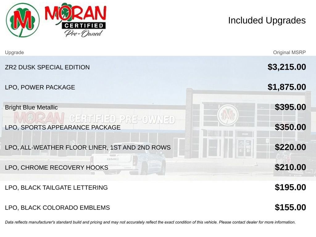 2022 Chevrolet Colorado ZR2