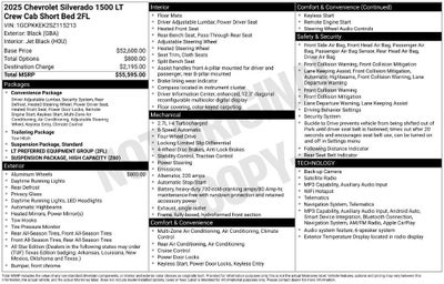 2025 Chevrolet Silverado 1500 LT (2FL)