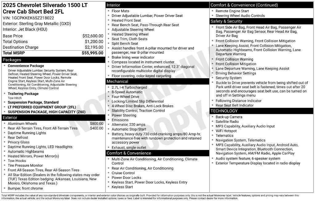 2025 Chevrolet Silverado 1500 LT - Photo 6
