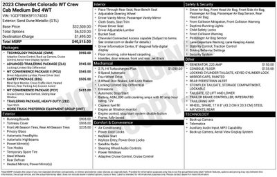 2023 Chevrolet Colorado WT