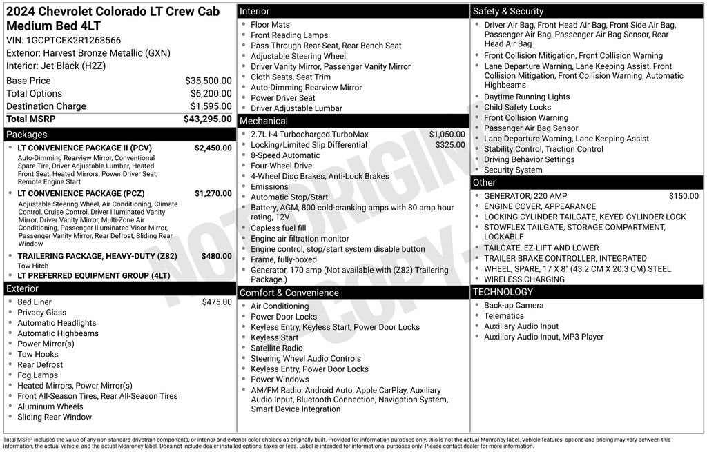 2024 Chevrolet Colorado LT