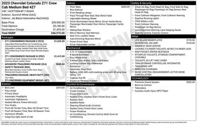 2023 Chevrolet Colorado Z71