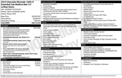 2012 Chevrolet Silverado 1500 LT