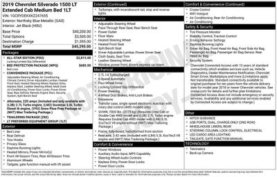 2019 Chevrolet Silverado 1500 LT