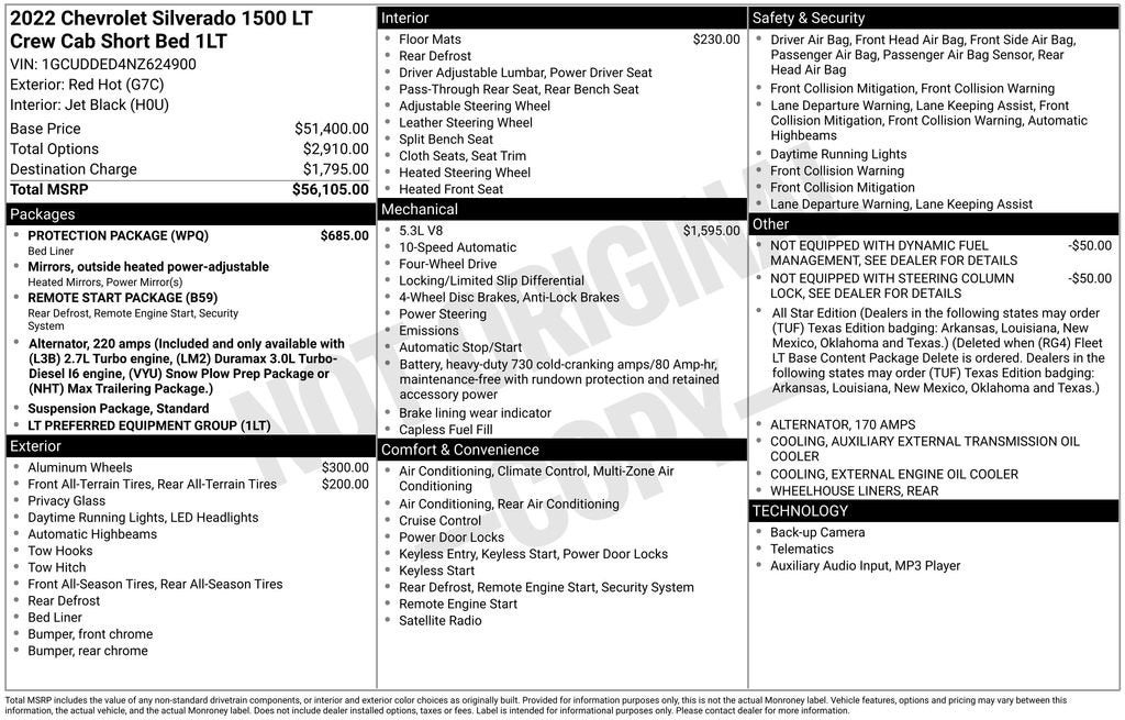 2022 Chevrolet Silverado 1500 LT