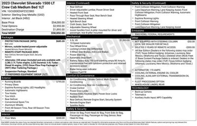 2023 Chevrolet Silverado 1500 LT