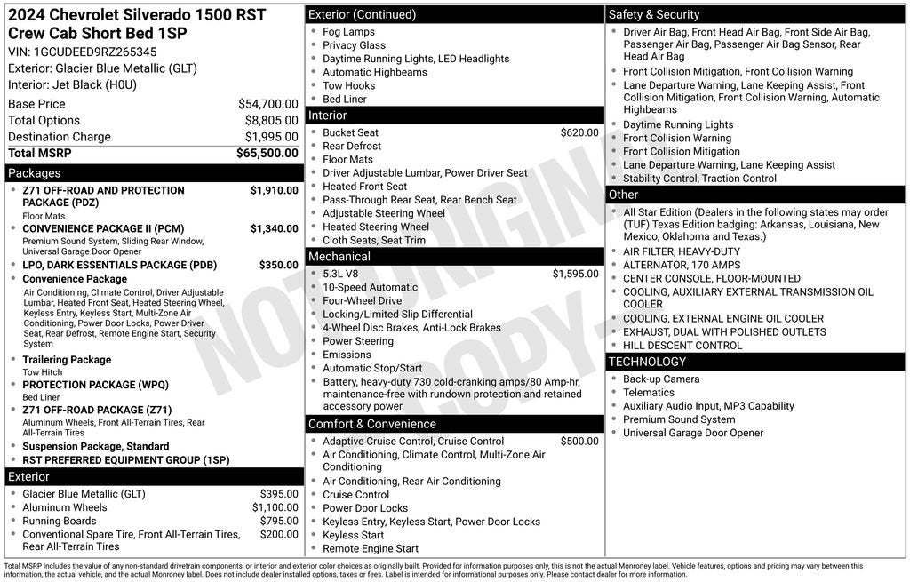 2024 Chevrolet Silverado 1500 RST