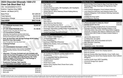 2025 Chevrolet Silverado 1500 LTZ