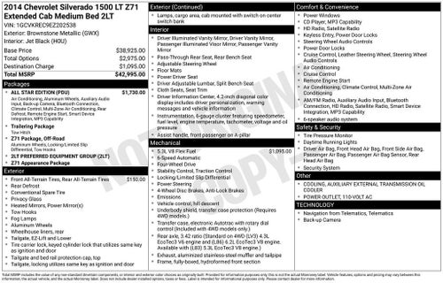 2014 Chevrolet Silverado 1500 LT