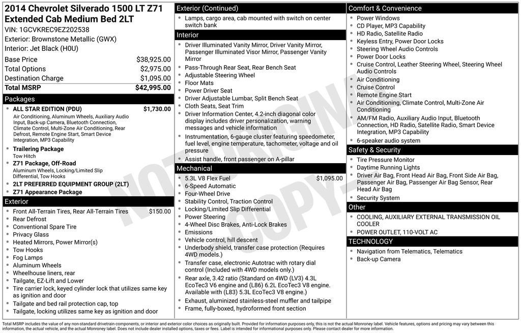 2014 Chevrolet Silverado 1500 LT