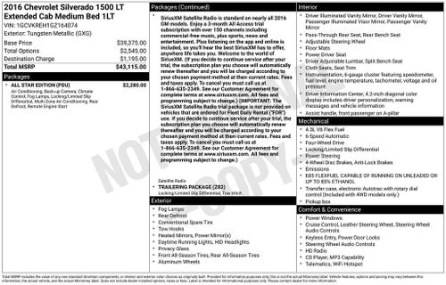 2016 Chevrolet Silverado 1500 LT