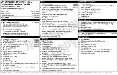 2016 Chevrolet Silverado 1500 LT