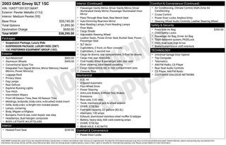 2003 GMC Envoy SLT