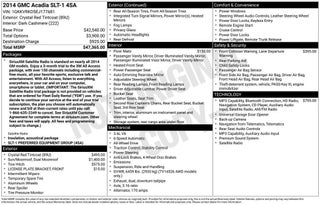 2014 GMC Acadia SLT