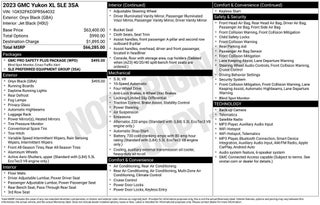 2023 GMC Yukon XL SLE