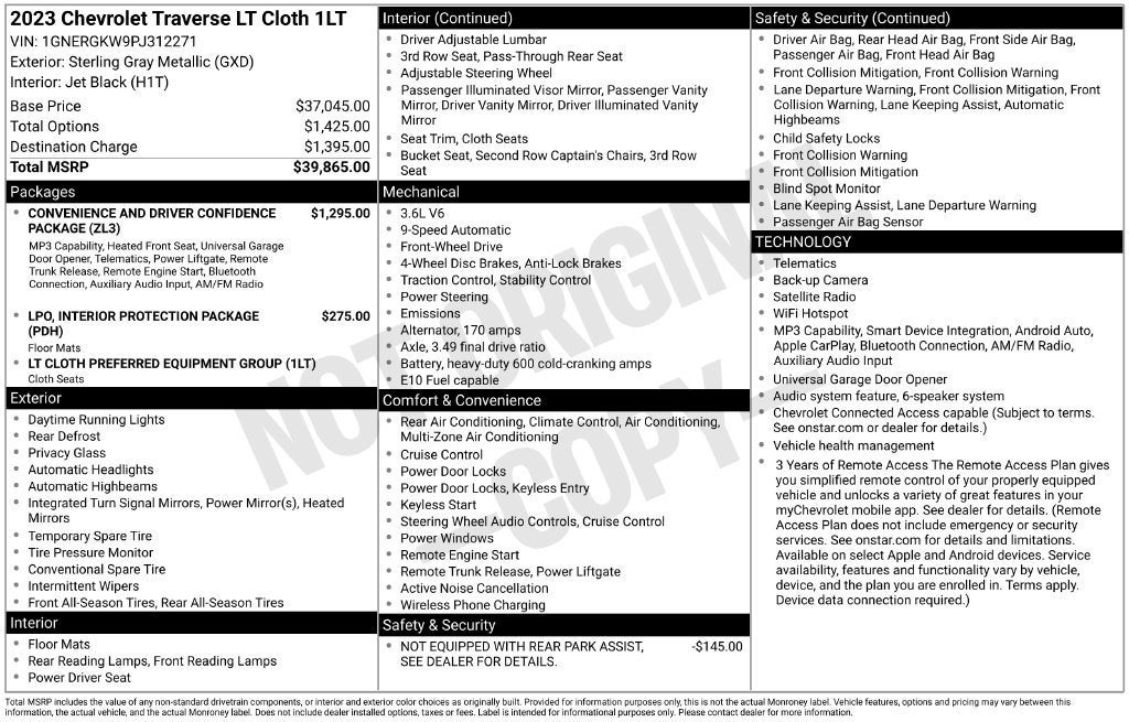 2023 Chevrolet Traverse 1LT - Photo 6